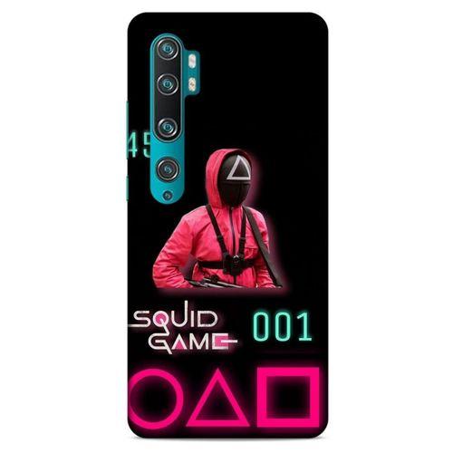 Xiaomi Mi Note 10 Uyumlu Kılıf Squid Game (25) Antişok Kapak Yon