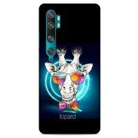 Xiaomi Mi Cc9 Pro Kılıf FunnyMaX (6) Silikon Kılıf Siyah Zürafa