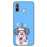 Animax Dj Lama Samsung Galaxy A60 Kılıf Desenli Silikon