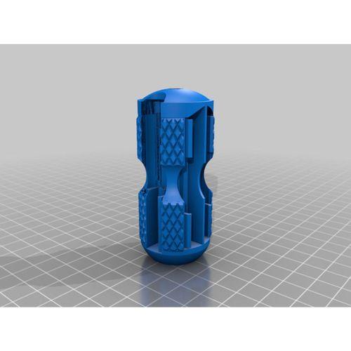 Screwdriver Gövdesi Bit Depolama ile Matkap Sürücüsü ile Çalışır (Bu ürün Sadece Plastik parçadır - Almadan Önce Soru Sorabilirsiniz)