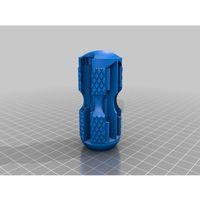 Screwdriver Gövdesi Bit Depolama ile Matkap Sürücüsü ile Çalışır (Bu ürün Sadece Plastik parçadır - Almadan Önce Soru Sorabilirsiniz)