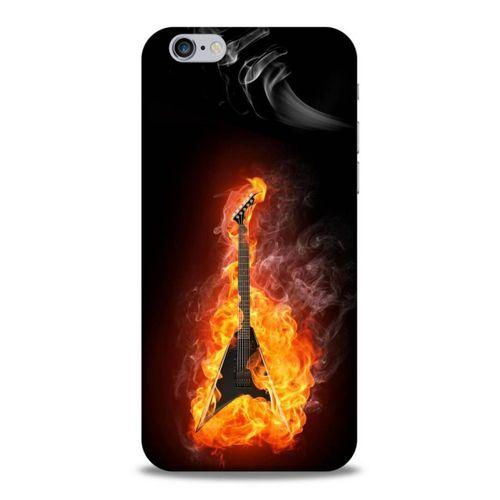 Lopard Apple Iphone 6 Uyumlu Kılıf FireX (12) Koruyucu Silikon Elektro Gitar