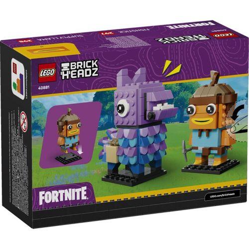 Lego Brickheadz Fortnite Mühimmat Laması ve Japon Balığı Figürleri 40881