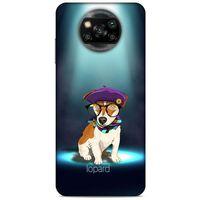 Xiaomi Redmi Poco X3 Kılıf FunnyMaX (5) Koruma Kabı Yeşil Köpek