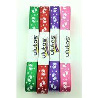 Bebek Ayağı Figür Baskılı Saten Kurdele