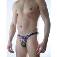 Erkek Renkli Desenli Brazillian Slip