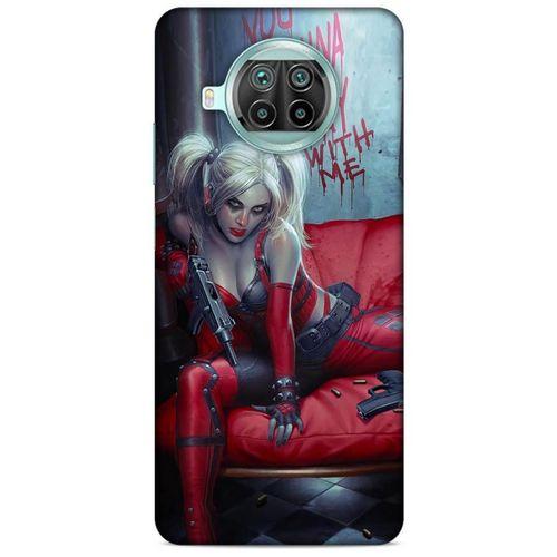 Xiaomi Mi 10T Lite 5G Uyumlu Kılıf Harley Quinn (22) Tam Koruma Kılıfı Kırmızımsı kahverengi
