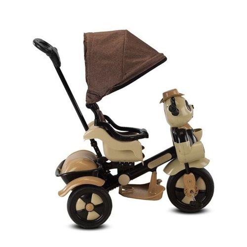 BabyHope Babyhope 127A Little Panda 3 Tekerli Kontrollü Bisiklet (Pedli) Kahve