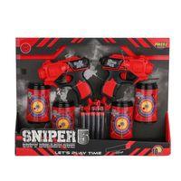 Hedefli Dart Atıcı Tabanca Çocuklar İçin Heyecan Dolu Atış Oyunu