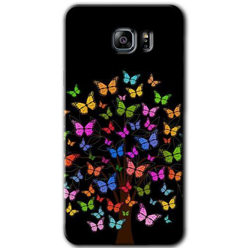 MRCİLETİSİM MRCİLETİSİM Samsung Galaxy Note 5 Kılıf HD Desen Baskılı Arka Kapak + Temperli Cam - Cacti Prairies