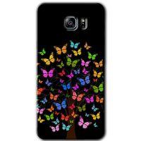 MRCİLETİSİM MRCİLETİSİM Samsung Galaxy Note 5 Kılıf HD Desen Baskılı Arka Kapak + Temperli Cam - Cacti Prairies