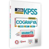 2026 KPSS Anamorfik Coğrafya Soru Bankası Yeni Müfredat Dijital Çözümlü