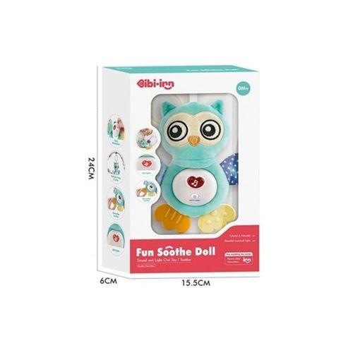 Eğitici Oyuncak BIB6008 -Vardem Işıklı Ve Sesli Bebek Baykuşu