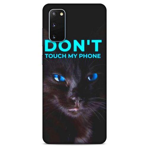 Lopard Samsung Galaxy S20 Uyumlu Kılıf Kediler (46) Core Armor Kılıf Dokunma