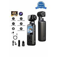 4k Ultra Hd 270° Döndürülebilir Su Geçirmez Wifi Vlog Spor Ve Aksiyon Kamerası