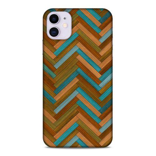 Lopard Apple Iphone 11 Uyumlu Kılıf Wood'X (38) Neo Hybrid Kılıf Desenli