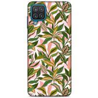 Lopard Samsung Galaxy A12 Uyumlu Kılıf Botanix (83) Hybrid Kılıf