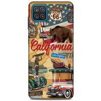 Lopard Samsung Galaxy A12 Uyumlu Kılıf Retro (15) Antişok Kılıf