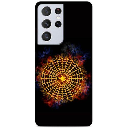Lopard Samsung Galaxy S21 Ultra Uyumlu Kılıf FireX (38) Neo Hybrid Kılıf Spider Fire