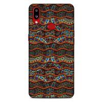 Samsung Galaxy A10s Kılıf Baskılı Özel Seri Taşlı (35) Fit Design Kılıf
