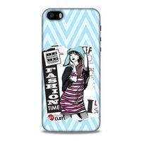 Sokak Modası 03 Apple Iphone 5 Kılıf Desenli Silikon