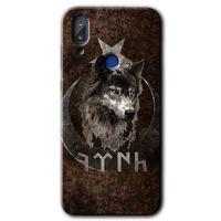 Vestel E5 Kılıf HD Desen Baskılı Arka Kapak - Bozkurt Göktürk + Kırılmaz Cam