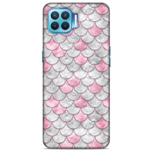 Mermer Desenli (30) Tema Silicone Case Toz Pembe Oppo Reno 4 Lite Kılıf