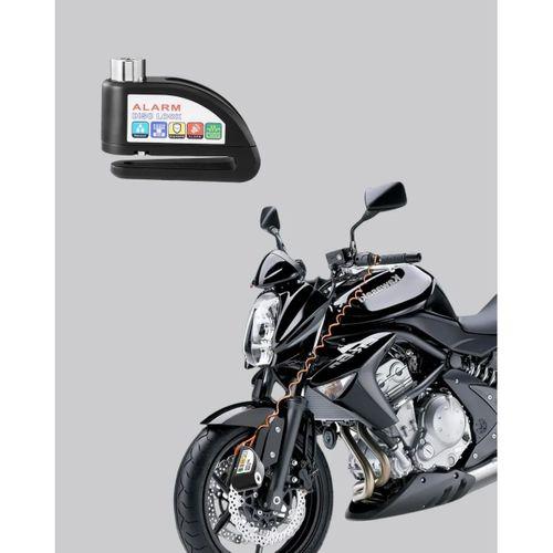 110 Db Alarmlı Disk Fren Kilidi Su Geçirmez Çelik Gövde Motosiklet Güvenlik