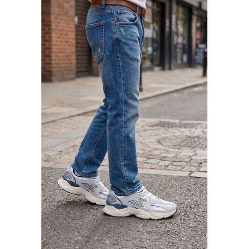 Hammer Jack Banksy Erkek Gri Lacivert Spor Ayakkabı