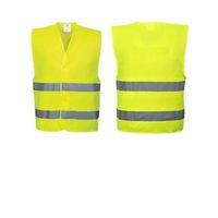 SEVGENT İkaz Yelegi Çırtlı Reflektörlü Sarı