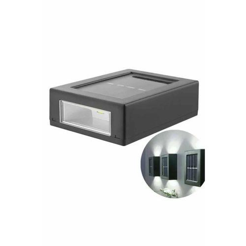 Solar Lamba Dekoratif Aplik Su Geçirmez Led Işıklı Duvar Lambası