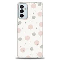 Samsung Galaxy M13 Kılıf HD Baskılı Kılıf - Soft Benekler + Tam Ekran Koruyucu