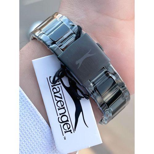 Slazenger İtalyan Tasarım Bileklik Hediyeli 2 Yıl Garantili 10 Atm Çelik Erkek Kol Saat ESL.Y2554.5