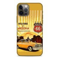 Retro (14) Desen Lansman Kılıf Renkli Apple iPhone 12 Pro Kılıf