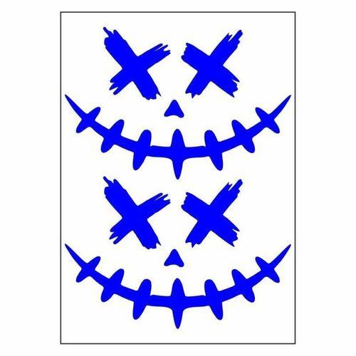 SEVGENT A4 Sticker 113 Tek Paket Çoklu Joker Mavi