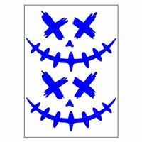 SEVGENT A4 Sticker 113 Tek Paket Çoklu Joker Mavi