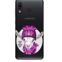 Zoologix (100) Samsung Galaxy A11 Şeffaf Kılıf Silikon Desenli