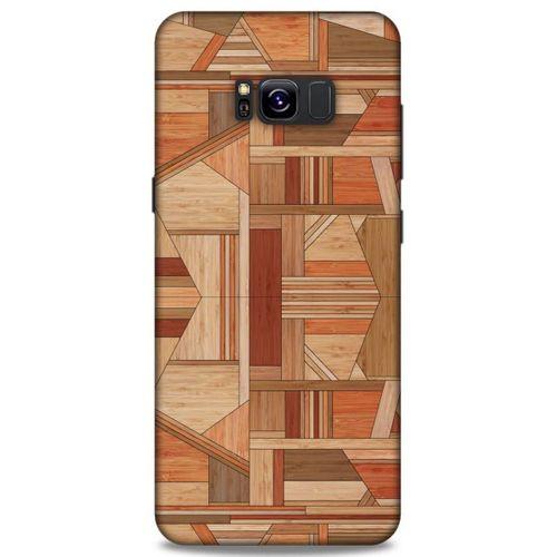 Lopard Samsung Galaxy S8 Plus Uyumlu Kılıf Wood'X (43) Thin Fit Kılıf Baskılı