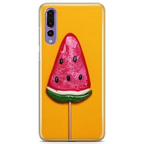 Huawei P20 Pro Kılıf Karpuz Şekeri Arka Kapak Koruma Desenli Full Koruyucu