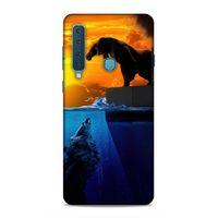 Samsung Galaxy A9 2018 Uyumlu Kılıf BMovie (32) Soft Silikon Kılıf Godzilla