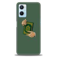 Oppo A96 4G Kılıf HD Baskılı Kılıf - Warning + Tam Ekran Koruyucu