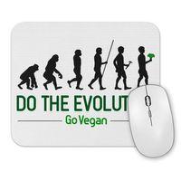 Do The Evolution Go Vegan Mouse Pad