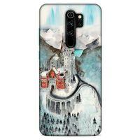 Xiaomi Redmi Note 8 Pro Kılıf Almanya (25) Antişok Kapak Schloss Neuschwanstein Şatosu