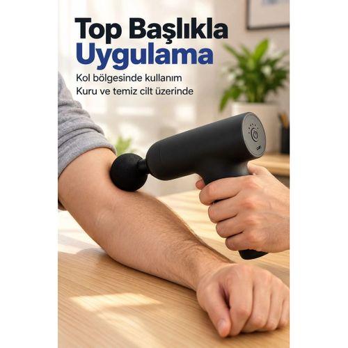Masaj Tabancası Açma Kapama Düğmeli Ve Işıklı Göstergeli