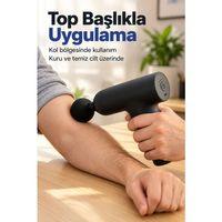 Şarjlı Masaj Aleti Altı Toplu Başlık Ve Değiştirilebilir Uçlar