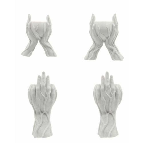 Dekoratif 3d El Tasarımlı Vazo Saksı Modern Ev Dekorasyon Aksesuarı