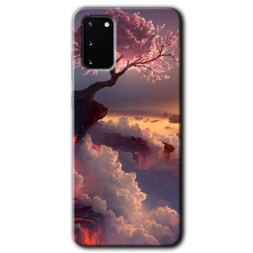 Potkal Hediye Fabrikası Samsung Galaxy S20 Kılıf HD Desen Baskılı Arka Kapak - Uçurumdaki Hayat