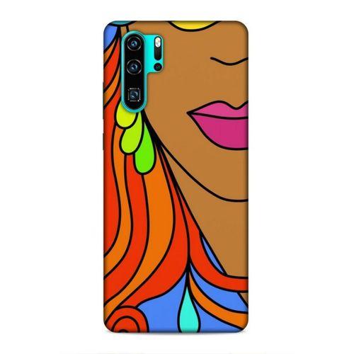 Huawei P30 Pro Uyumlu Kılıf Face'X 5 Koruma Kabı Pembe Ruj