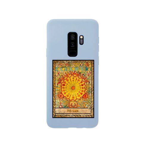 Samsung S9 Plus The Sun Premium Silikonlu Lila Telefon Kılıfı