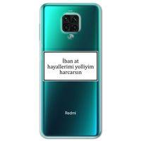 Xiaomi Redmi Note 9 Pro Kılıf HD Yazı Baskılı Silikon Arka Kapak - Yazı 9